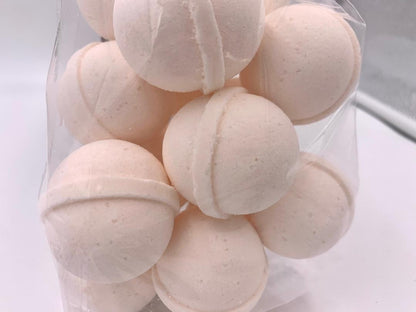 14 bath bombs (select from over 100 fragrances) our Little Bag of Balls (Fragrances A thru D) by Spa Pure