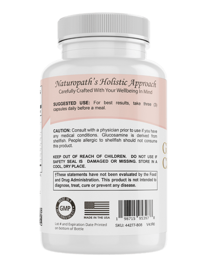 Glucosamine Sulfate - Healthy Joints by Bellawell by Bellawell Health