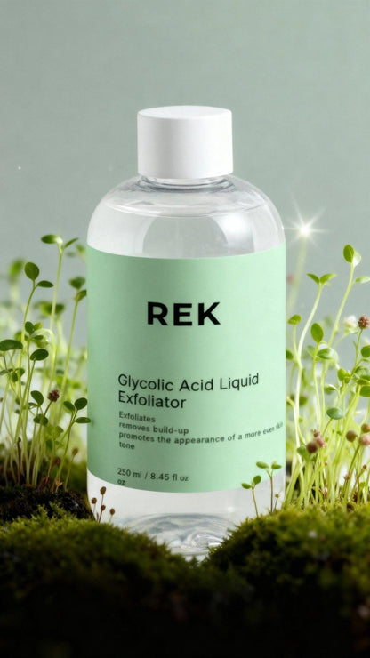 Glycolic Acid Liquid Exfoliator by REK Cosmetics