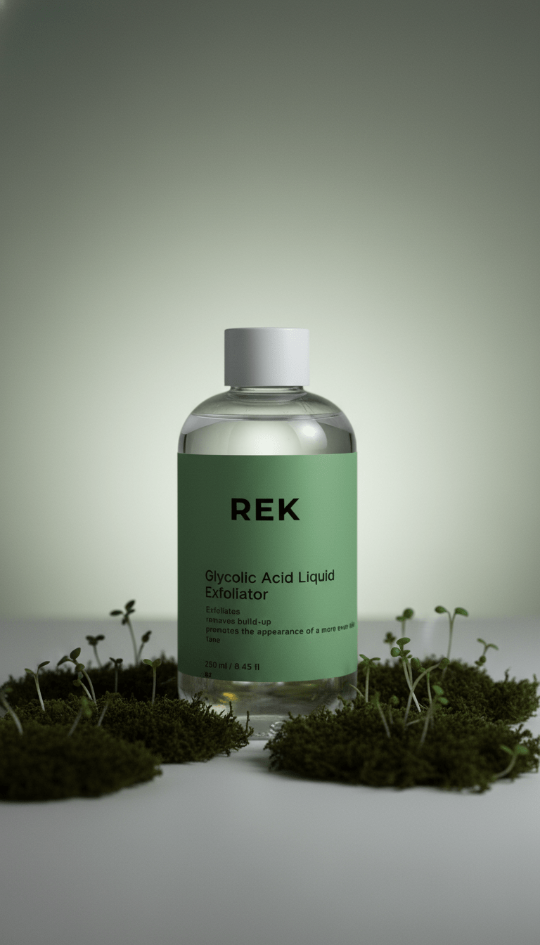 Glycolic Acid Liquid Exfoliator by REK Cosmetics