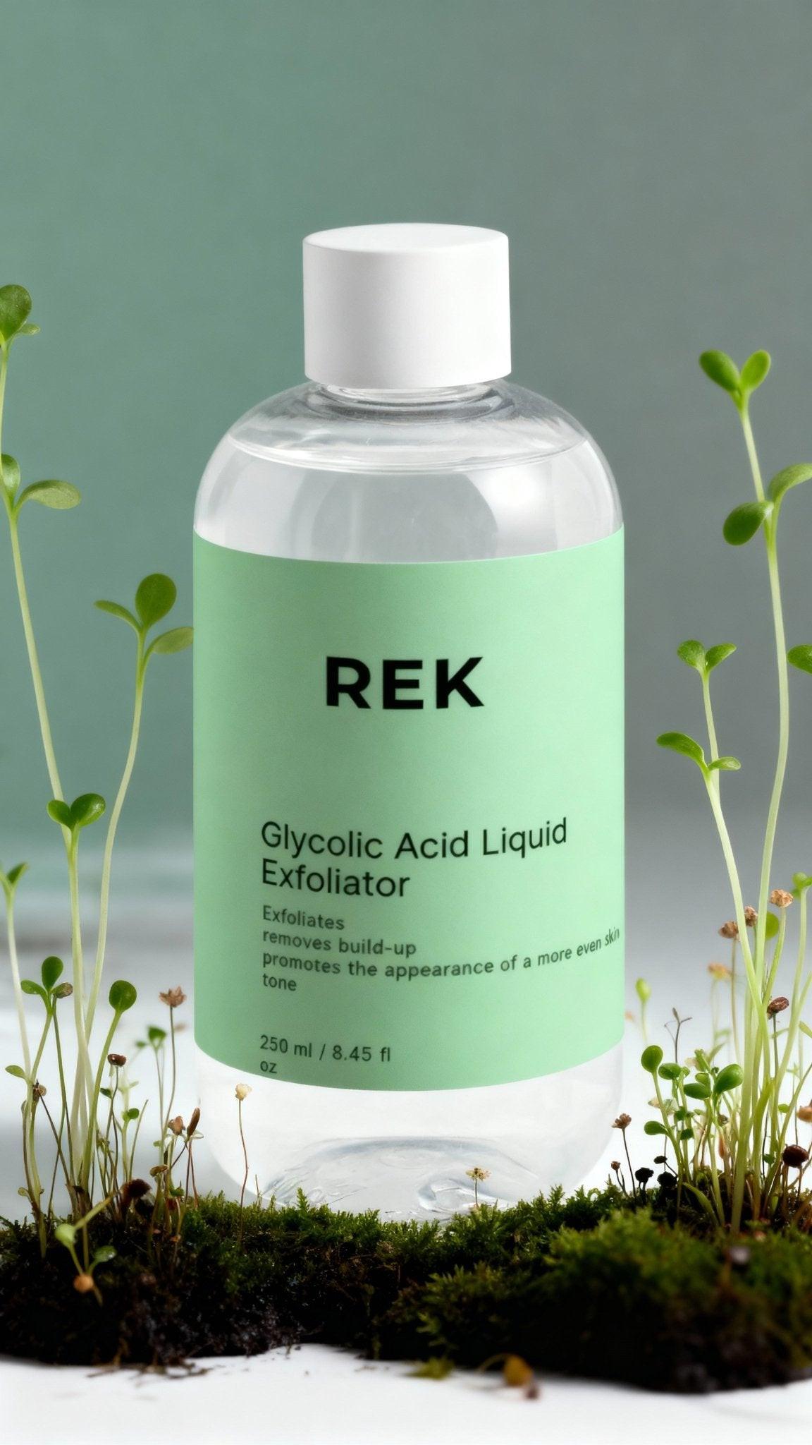 Glycolic Acid Liquid Exfoliator by REK Cosmetics