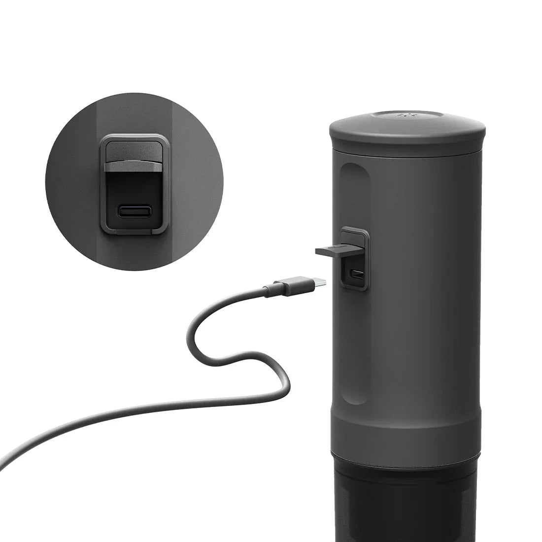 Nano Portable Espresso Machine (Space Grey) by OutIn
