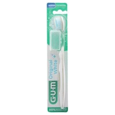 GUM Original White 563 Medium Toothbrush (Assorted Colors) by Pasteur Pharmacy