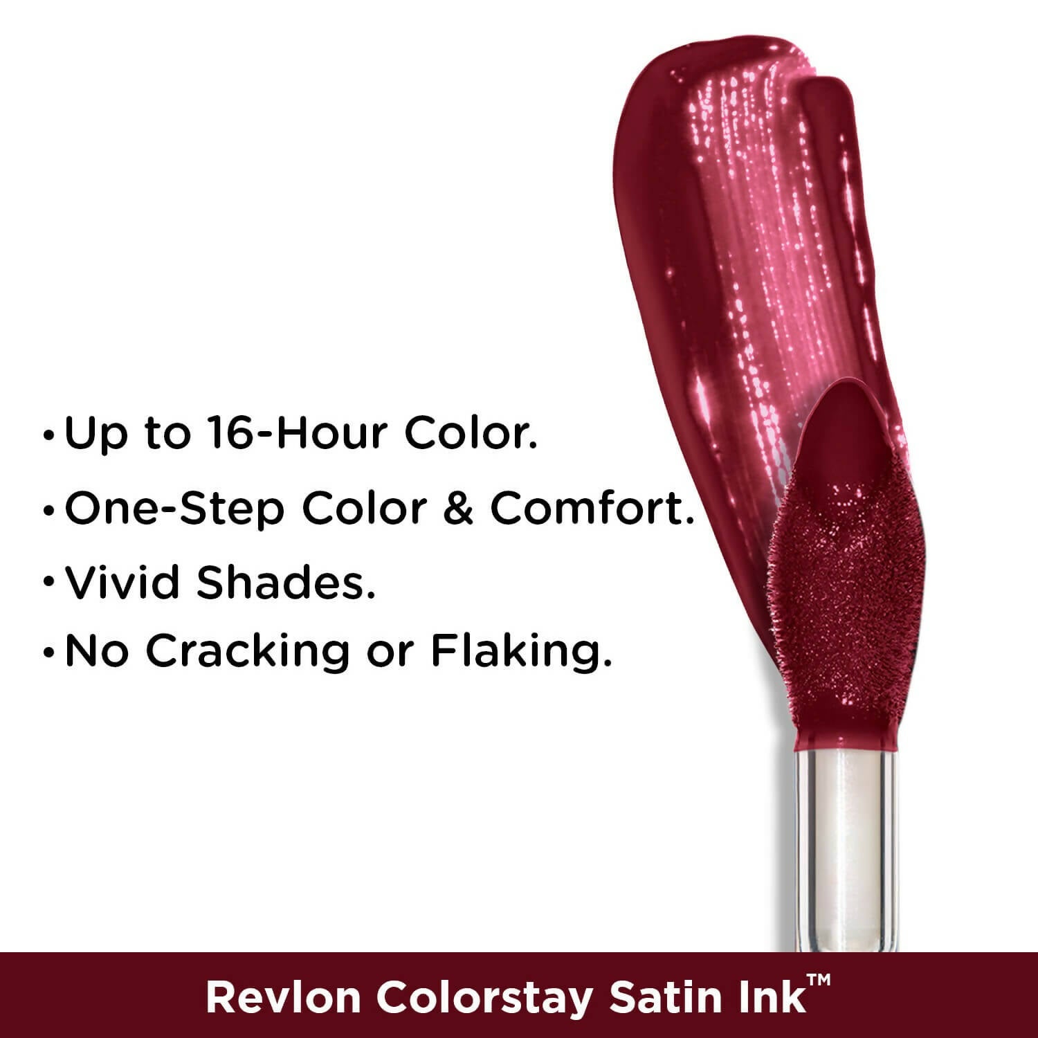 Revlon Colorstay Satin Ink Liquid Lip Color - Partner In Wine by Dista