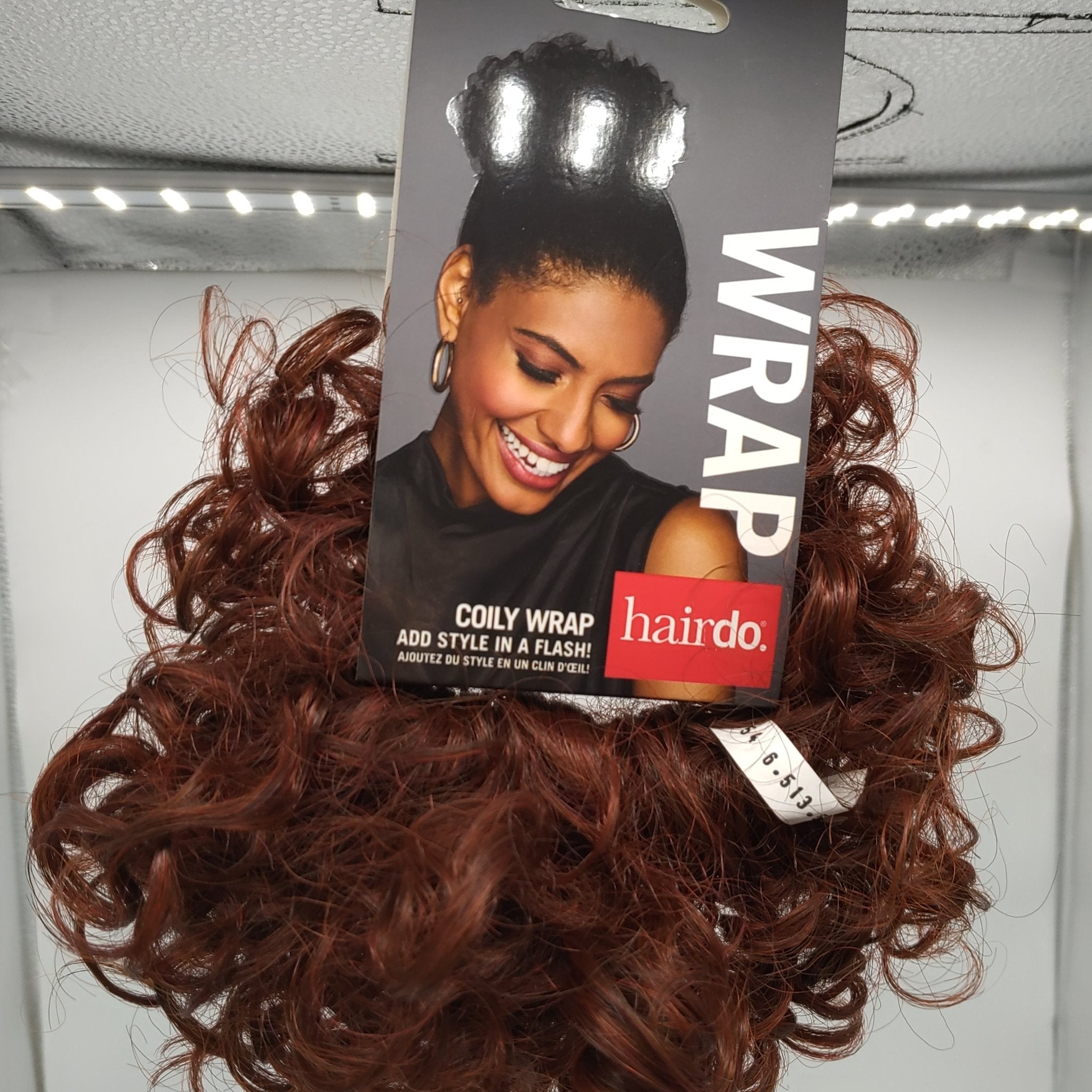 Hairdo Coily Wrap Hair Attachment, R33/31 Spice