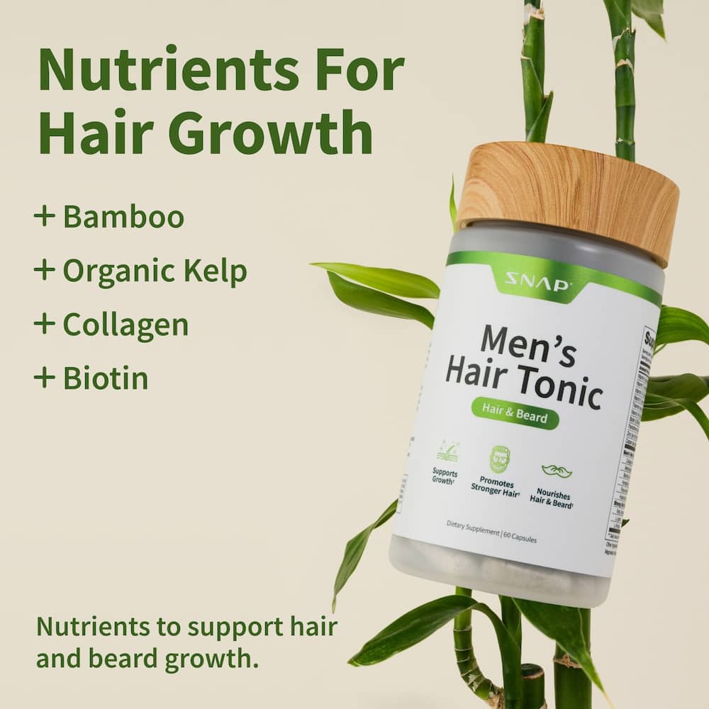 Hair Growth Supplement for Men by Snap Supplements