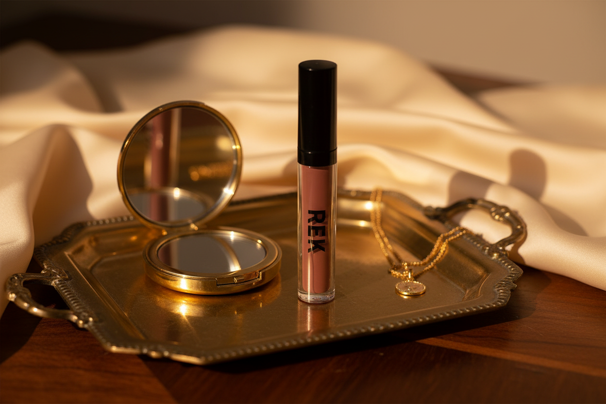 Haute Cocoa Deep Cocoa Brown Matte Liquid Lipstick by REK Cosmetics