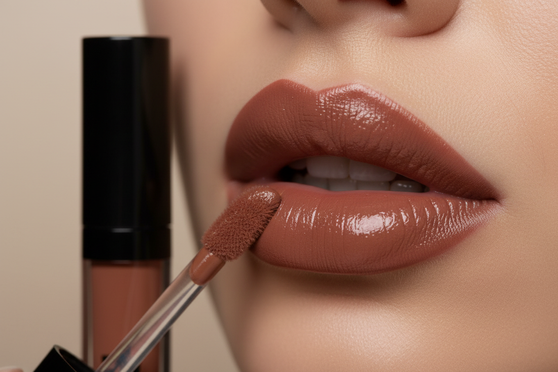 Haute Cocoa Deep Cocoa Brown Matte Liquid Lipstick by REK Cosmetics