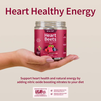 Heart Beets Chews - Buy 3, Get 2 FREE! by Snap Supplements