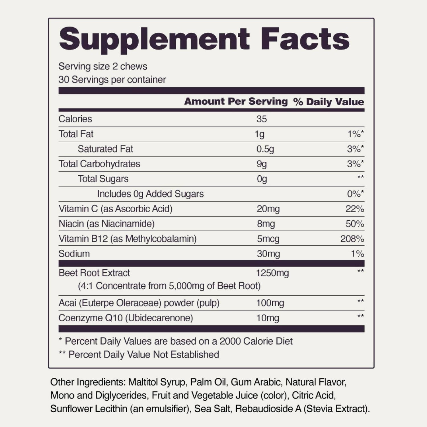 Heart Beets Chews - Buy 2, Get 1 FREE! by Snap Supplements