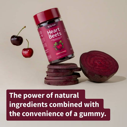 Heart Beets Gummies by Snap Supplements