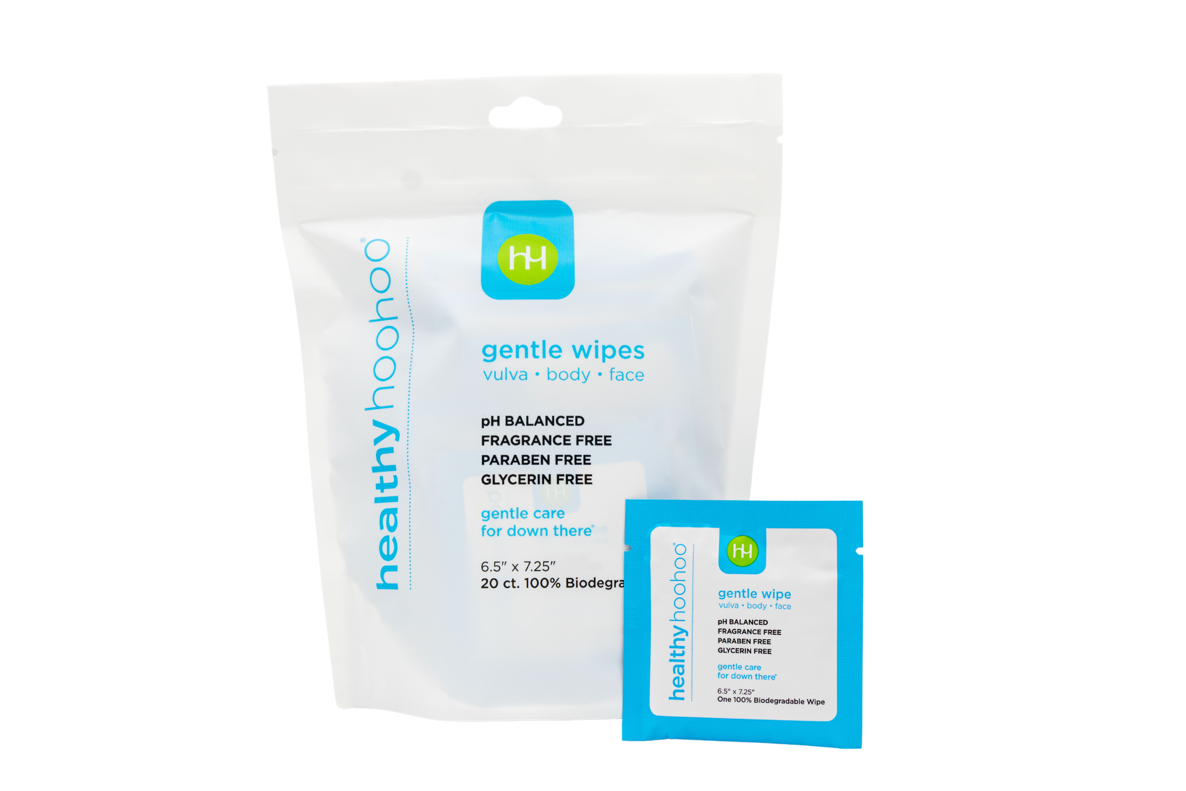 Biodegradable Gentle Wipes by healthy hoohoo®