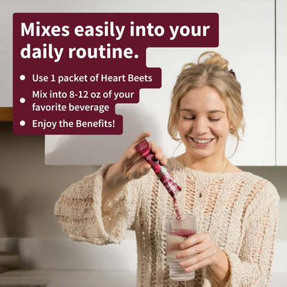 Heart Beets Stick Packs by Snap Supplements