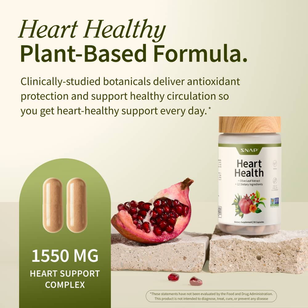 Heart Health - Buy 3 Get 2 Free by Snap Supplements