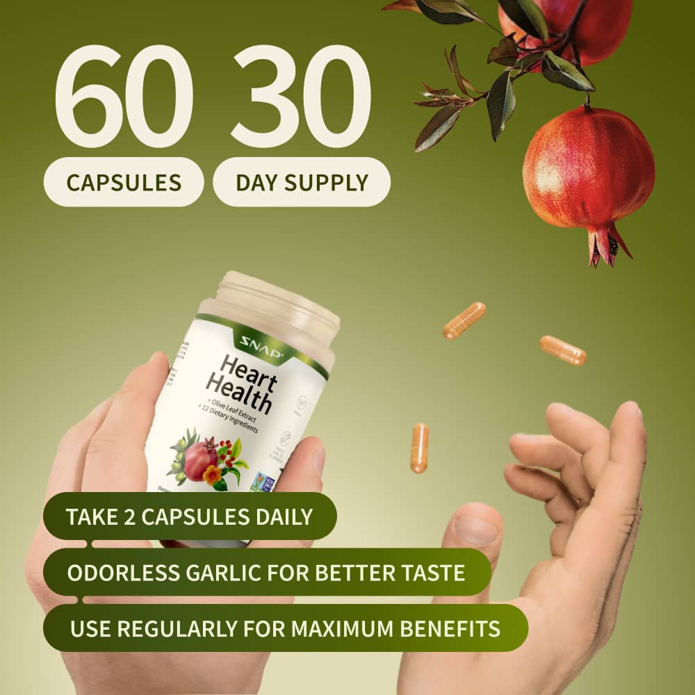 Heart Health &amp; Cholesterol Health Bundle by Snap Supplements