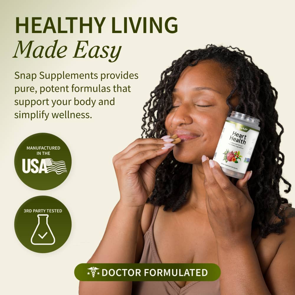 Heart Health &amp; Cholesterol Health Bundle by Snap Supplements