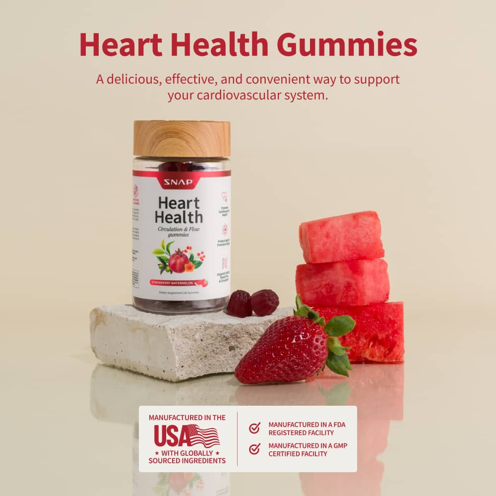 Heart Health Gummies by Snap Supplements