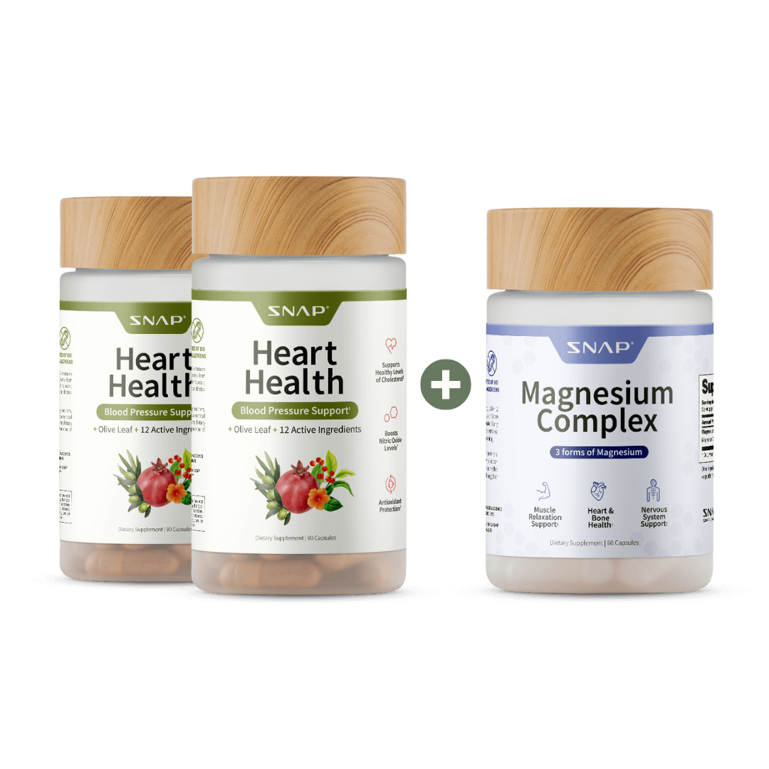 Heart Health &amp; Magnesium Bundle by Snap Supplements