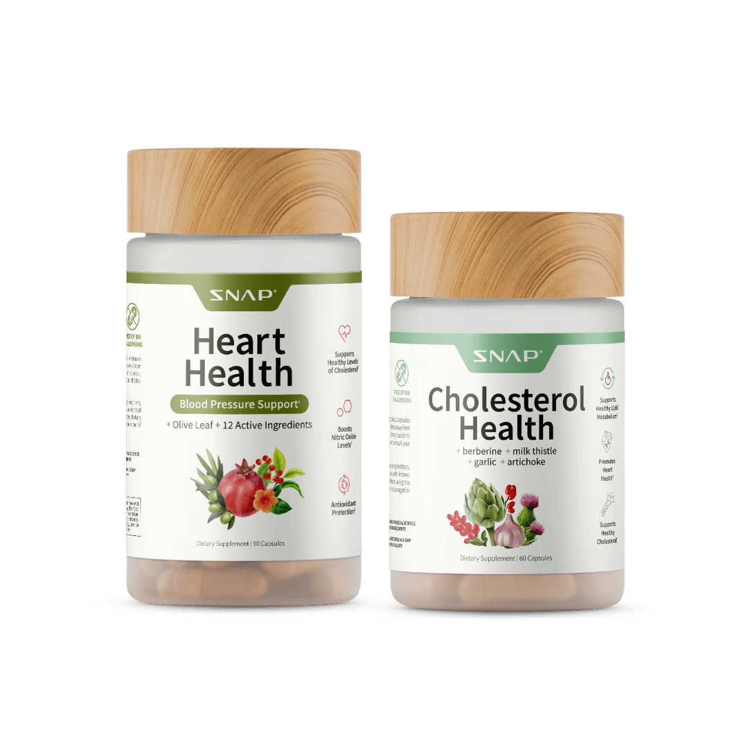 Heart Health &amp; Cholesterol Health Bundle by Snap Supplements