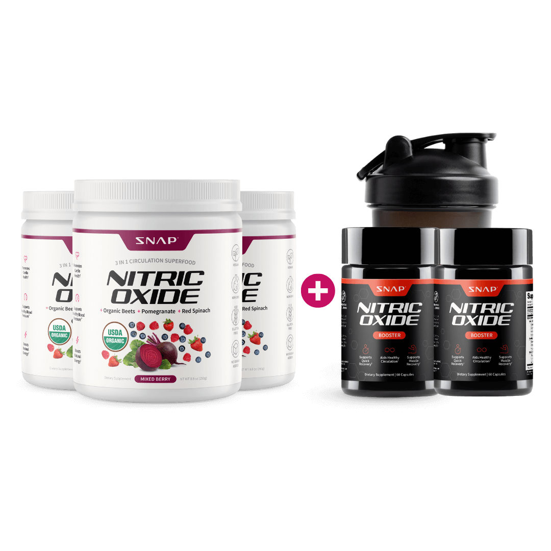 Heart Health Package with FREE Shaker by Snap Supplements