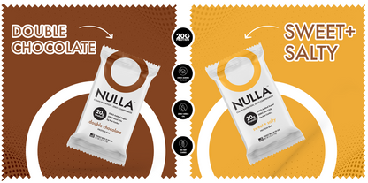 CleanForm Nutrition Nulla Protein Bar - 2 Flavors - Box of 12 by CleanForm Nutrition
