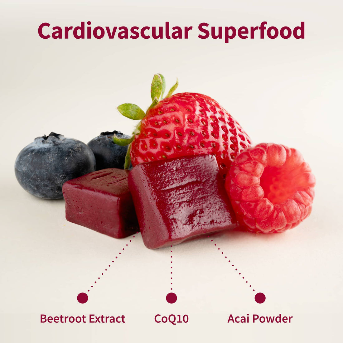 Heart Beets Chews - Buy 2, Get 1 FREE! by Snap Supplements