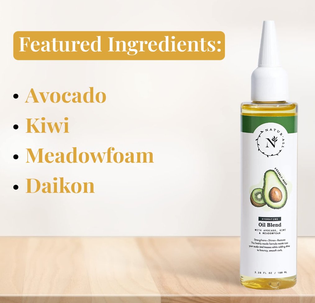 Cold Pressed Avocado Oil with Meadowfoam+ by NaturAll
