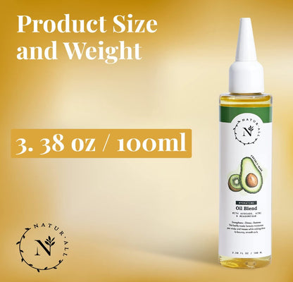 Cold Pressed Avocado Oil with Meadowfoam+ by NaturAll