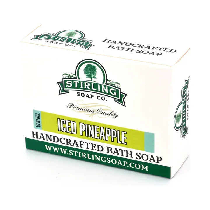 Stirling Soap Co. Iced Pineapple Menthol Bath Soap 5.5 Oz by Pasteur Pharmacy