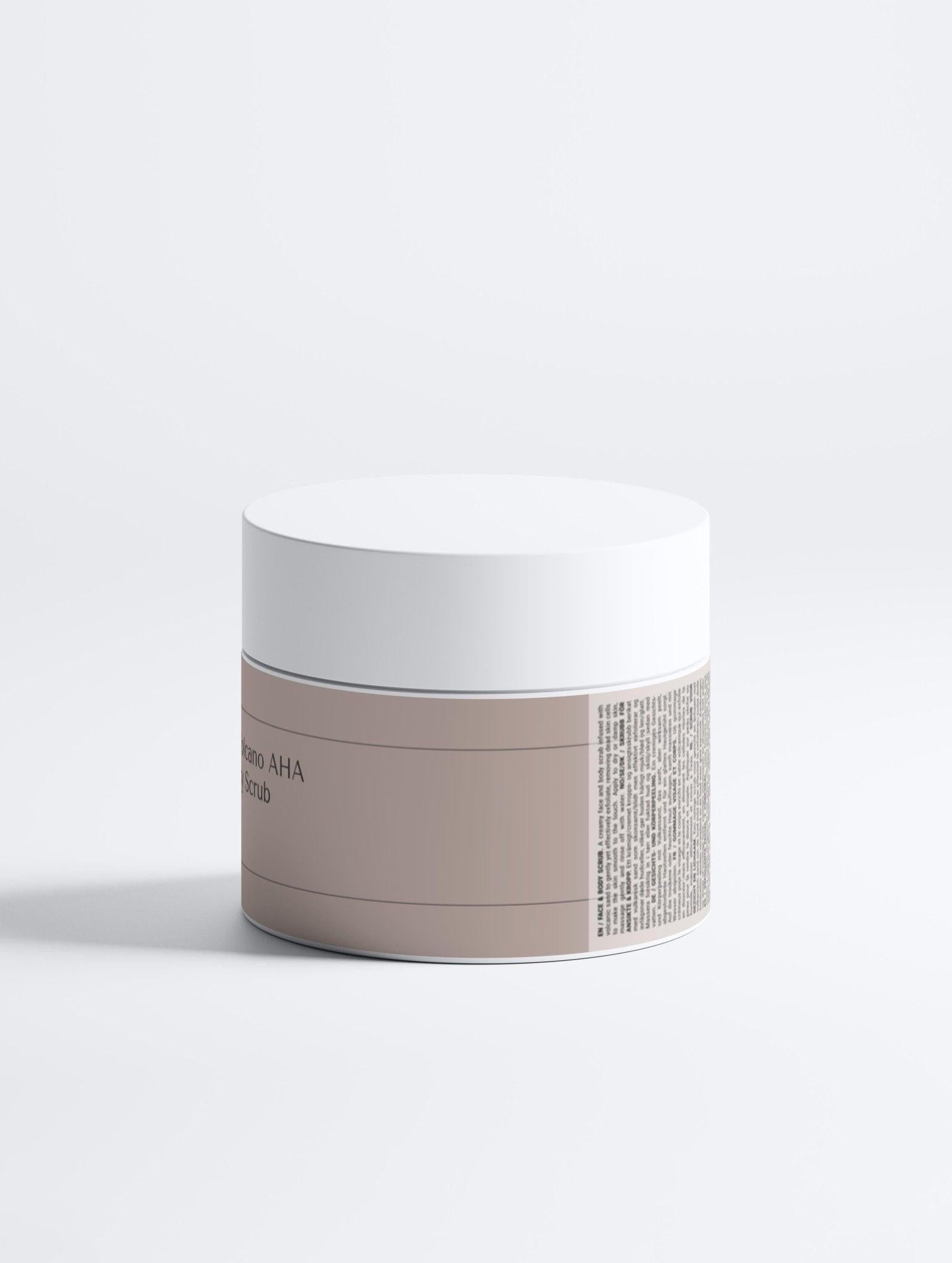 Icelandic Volcano AHA Face &amp; Body Scrub by REK Cosmetics