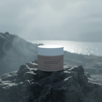 Icelandic Volcano AHA Face &amp; Body Scrub by REK Cosmetics