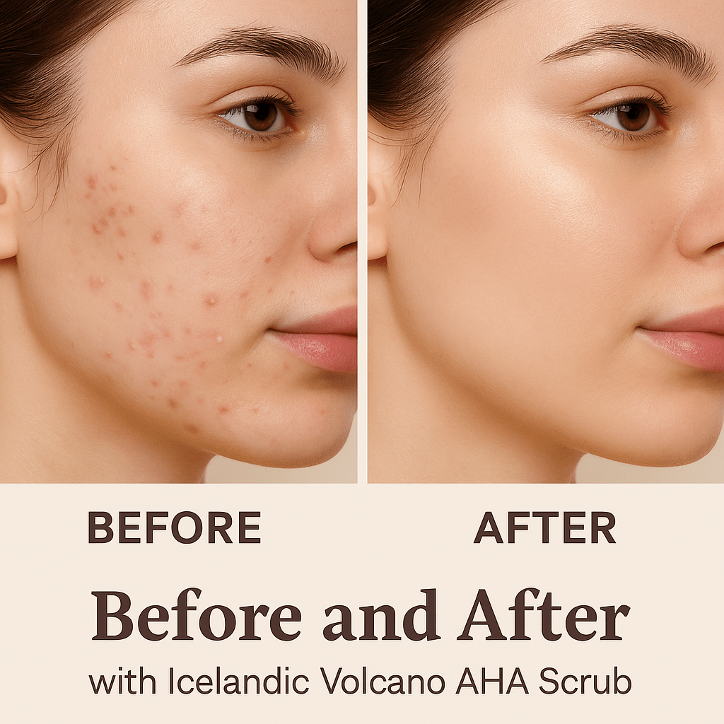 Icelandic Volcano AHA Face &amp; Body Scrub by REK Cosmetics