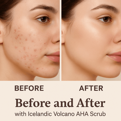 Icelandic Volcano AHA Face &amp; Body Scrub by REK Cosmetics
