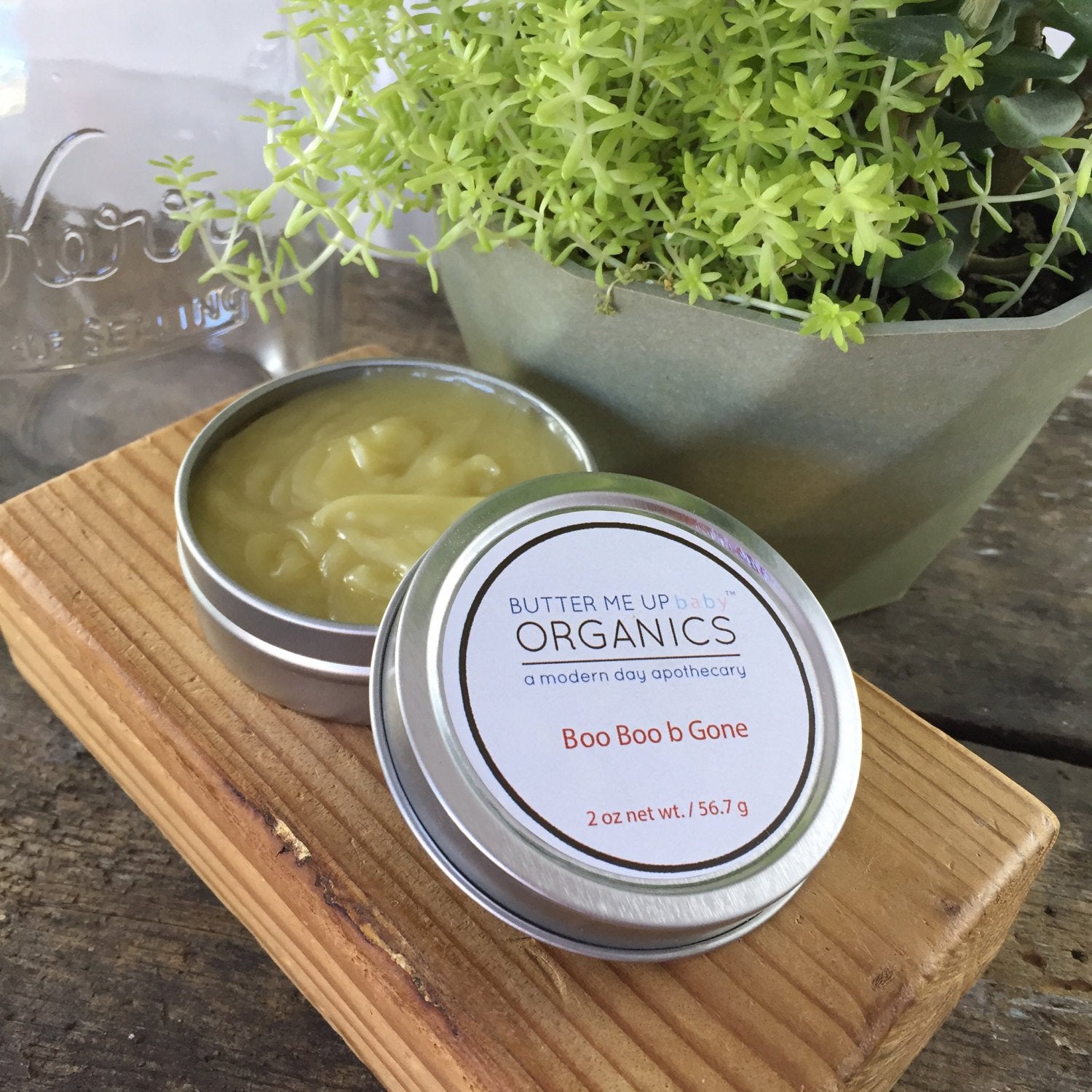 Boo Boo b Gone / Natural Neosporin / Healing Wound Salve by Butter Me Up Organics