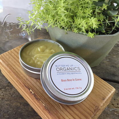 Boo Boo b Gone / Natural Neosporin / Healing Wound Salve by Butter Me Up Organics