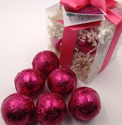 Luxury Bath Bomb GIFT SET with 6 (six) 2.25 oz bath bombs, (select from drop down menu Fragrances A thru F) by Spa Pure