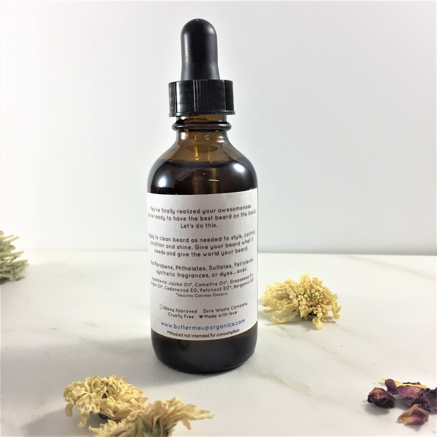 Best Beard On The Block Organic Beard Oil by Butter Me Up Organics