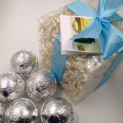 Luxury Bath Bomb GIFT SET with 6 (six) 2.25 oz bath bombs, (select from drop down menu Fragrances A thru F) by Spa Pure