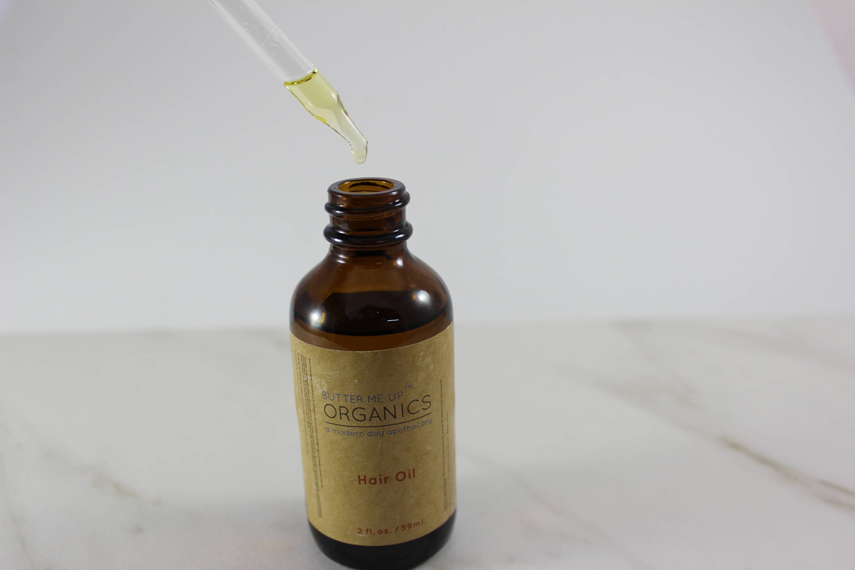 Organic Hair Oil Repair Healthy Hair by Butter Me Up Organics