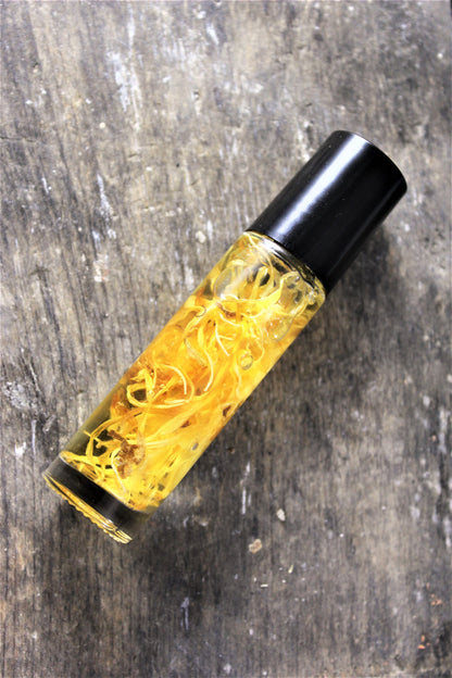 Organic Essential Oil Perfume / Perfume Oil/ Essential Oils / Herbal Oils/ Roll On Perfume / Happy Scent by Butter Me Up Organics
