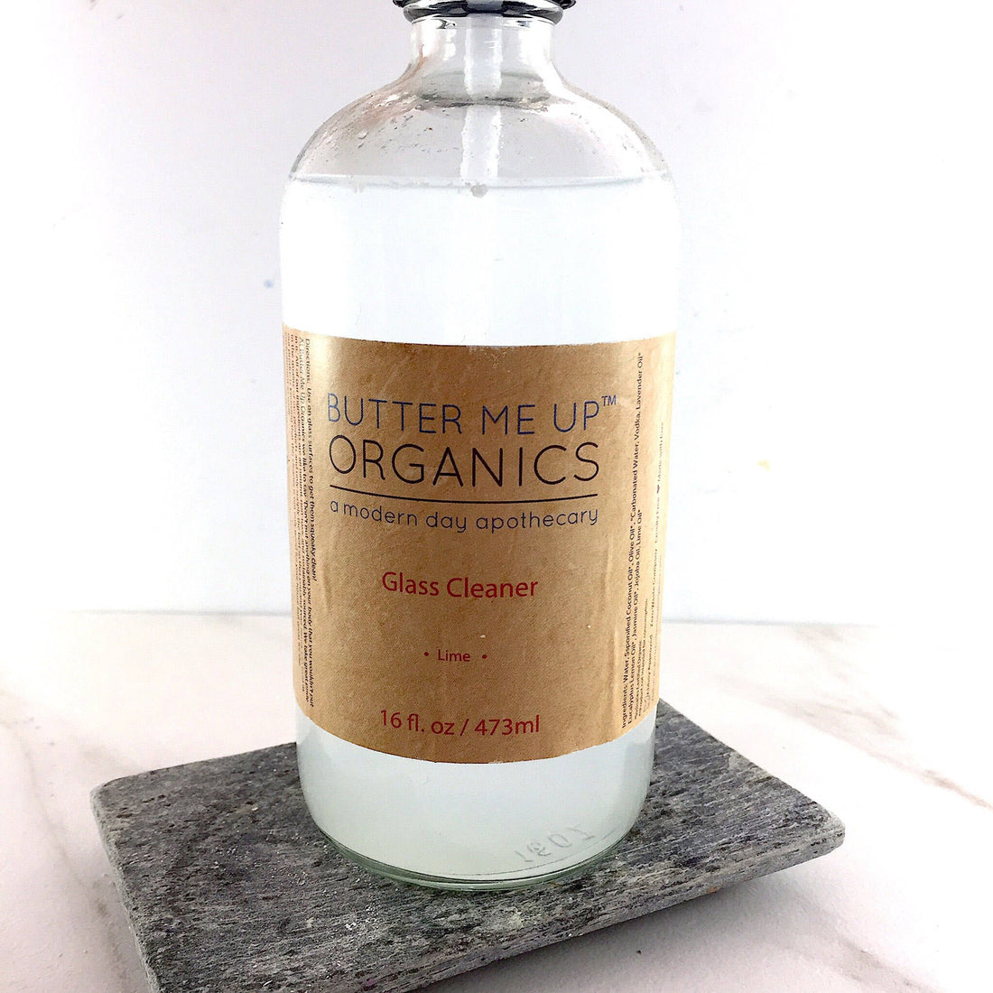Natural Glass Cleaner by Butter Me Up Organics