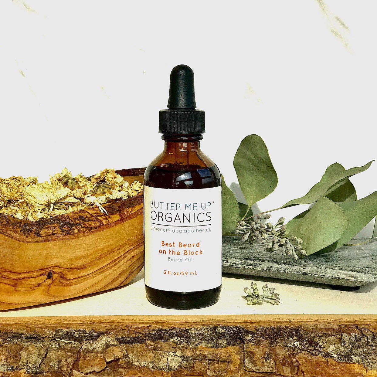 Best Beard On The Block Organic Beard Oil by Butter Me Up Organics