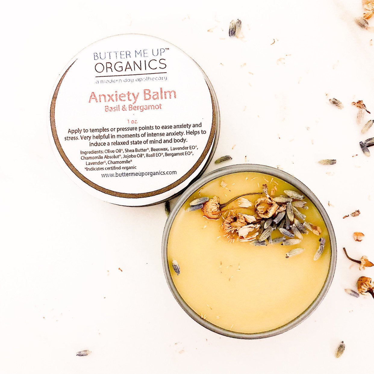 Anxiety Balm / Calming Balm / Relaxation Balm by Butter Me Up Organics