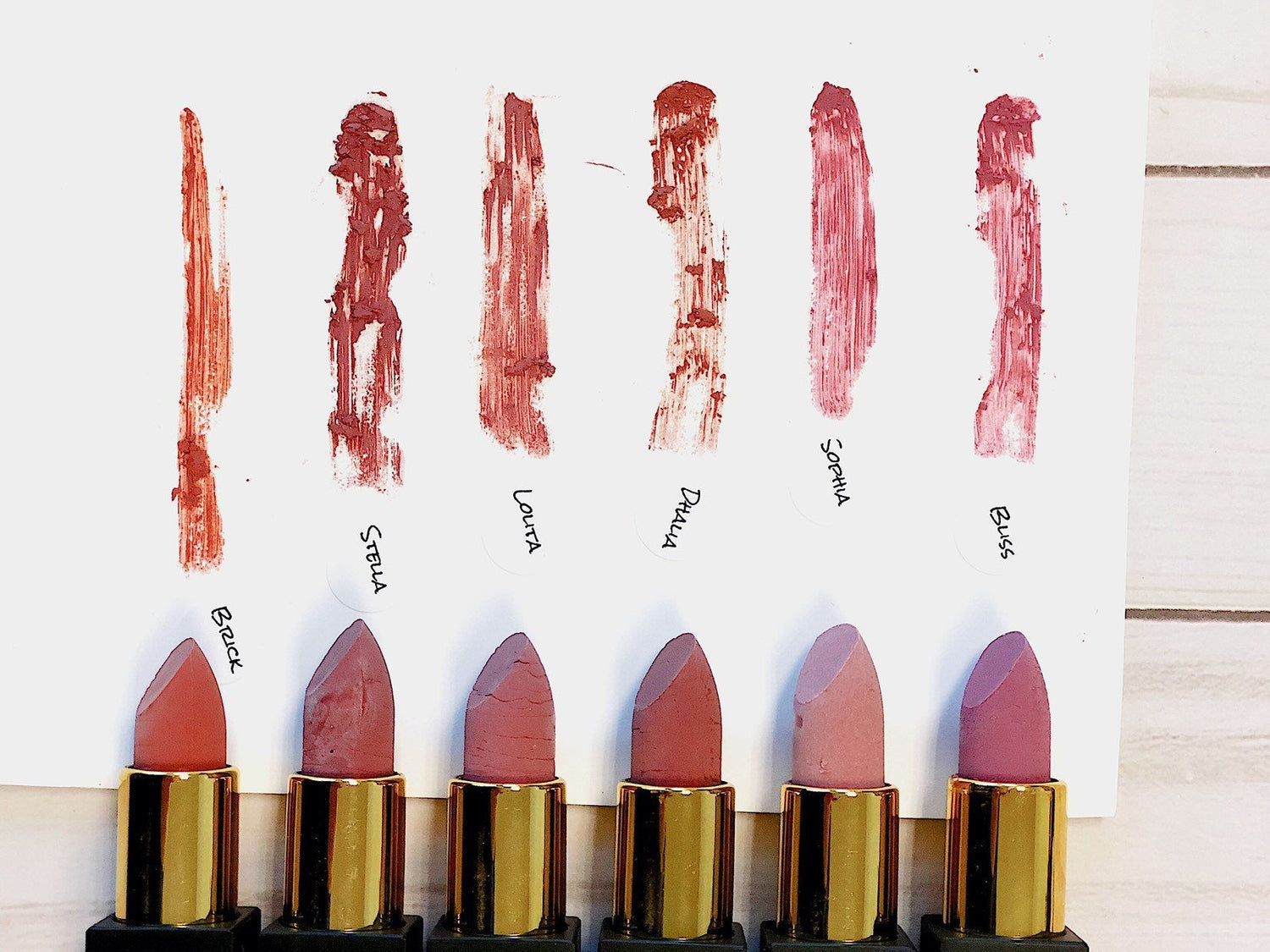 Organic Lipstick / Mineral Lipstick / Organic Makeup / Butter Me Up Organics by Butter Me Up Organics