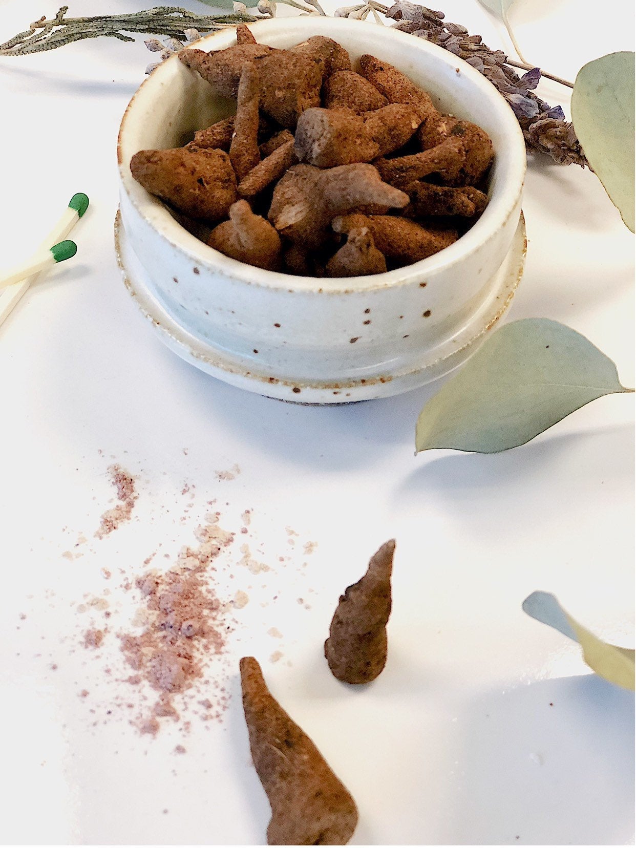 Divine Meditation Incense / Palo Santo / Frankincense &amp; Myrrh / Intention Incense by Butter Me Up Organics