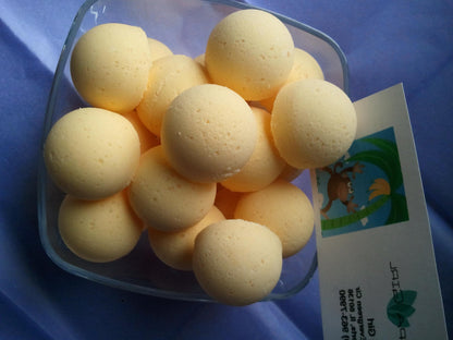 14 bath bombs in Monkey Farts fragrance, ultra moisturizing, bath fizzies, great for kids...and adults too by Spa Pure