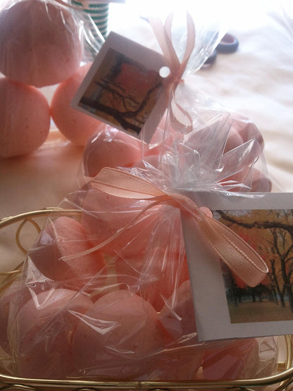 14 bath bombs 1 oz each (Autumn Magic) gift bag bath fizzies, a calming and soothing scent - great for dry skin by Spa Pure