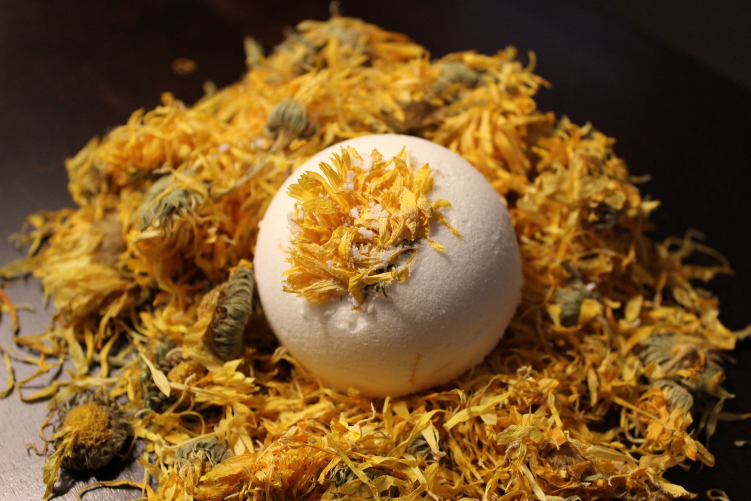 Organic Bath Bomb Sick Bomb Bath Fizz by Butter Me Up Organics