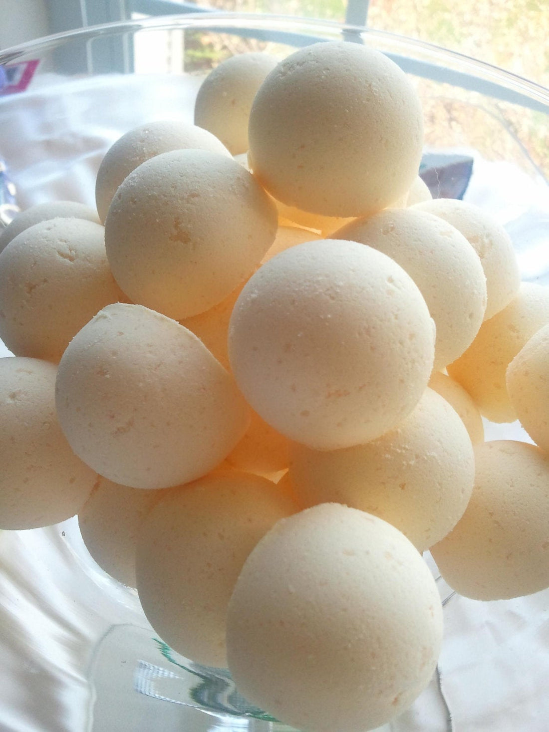 14 bath bombs (select from over 100 fragrances) our Little Bag of Balls (Fragrances E thru L) - great for dry skin by Spa Pure