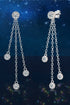 1.2 Carat Sparkala™ Layered Chain Earrings by Sparkala